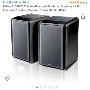 Edifier R1010BT 4" Active Bluetooth Bookshelf Speakers